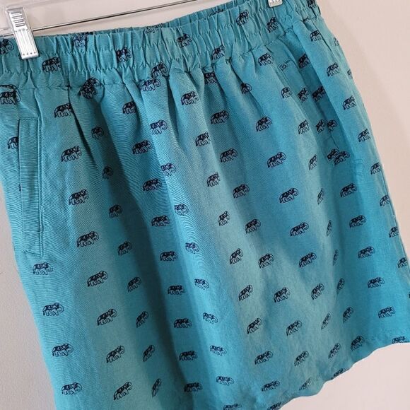 LOFT Linen Mini Pocket Skirt - Picture 10 of 13